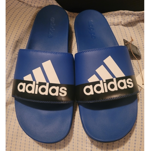 Adidas Men's Adilette Comfort Sandals Size 12 - Picture 2 of 8